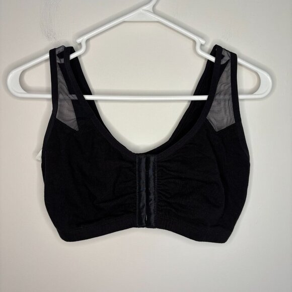 FRUIT OF THE LOOM NEW Front Closure Cotton Bra Womens 38 Stretch - Picture 3 of 5